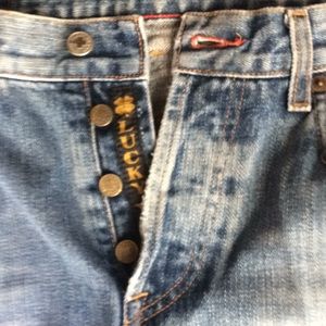 Lucky Brand Highwaist button fly jeans
